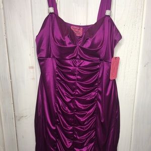 Magenta formal dress